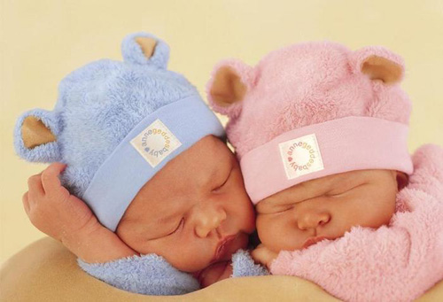 Коллекция картинок с рождением двойняшек